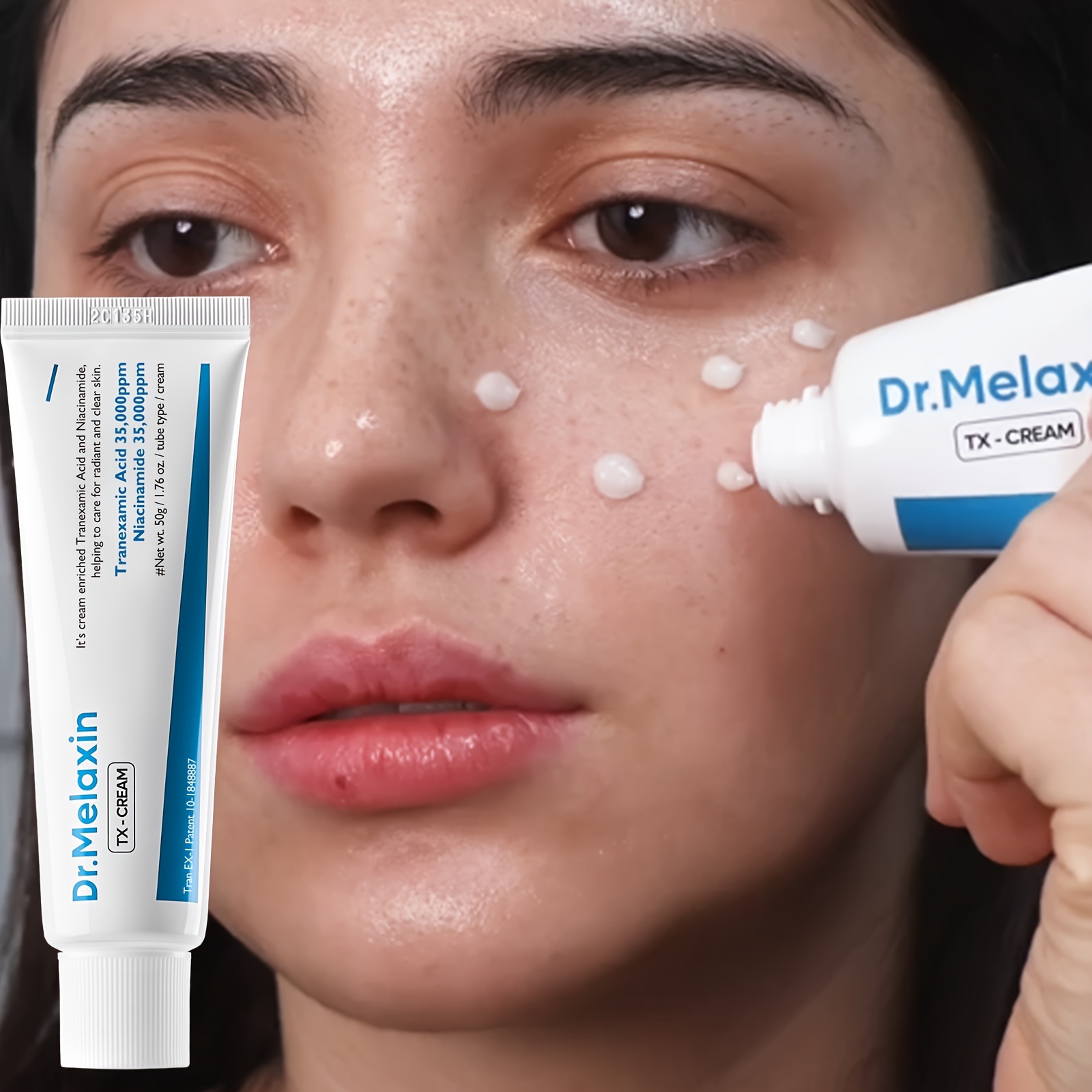 【50ml】トラネキシル酸クリーム - 色素沈着・ニキビケアすべての肌タイプに使える保湿モイスチャライザーグリセリン＆ヒアルロン酸配合のやさしいフォーミュラ均一な肌色滑らかなテクスチャーデイリースキン