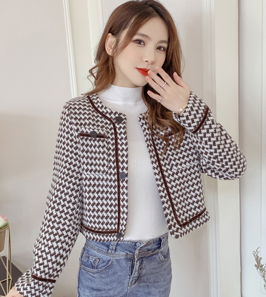 レトロ アウター デート モテアイテム シャンパー ショート丈 長袖 可愛い きれいめ 上品 おしゃれ かっこいい 可愛い ラブリー キュート ガーリー クール モード系 セクシー エレガント