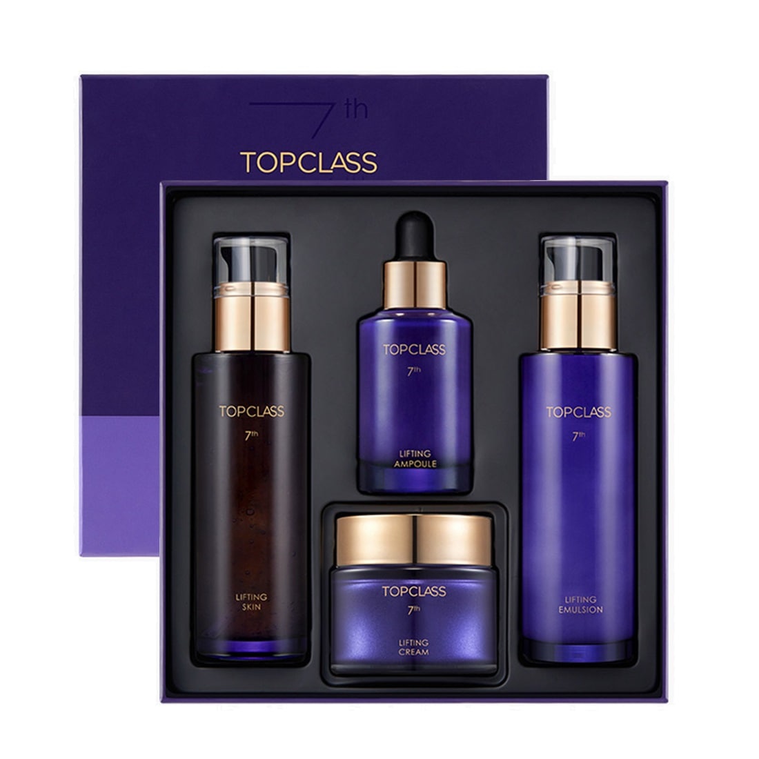 TOPCLASS 7th LIFTING SPECIAL Skin Care 4種 Set 新商品 韓国化粧品 機能性化粧品 贈り物 企画商品 スキンケア 肌の弾力 ヒョド 肌の水分 保湿