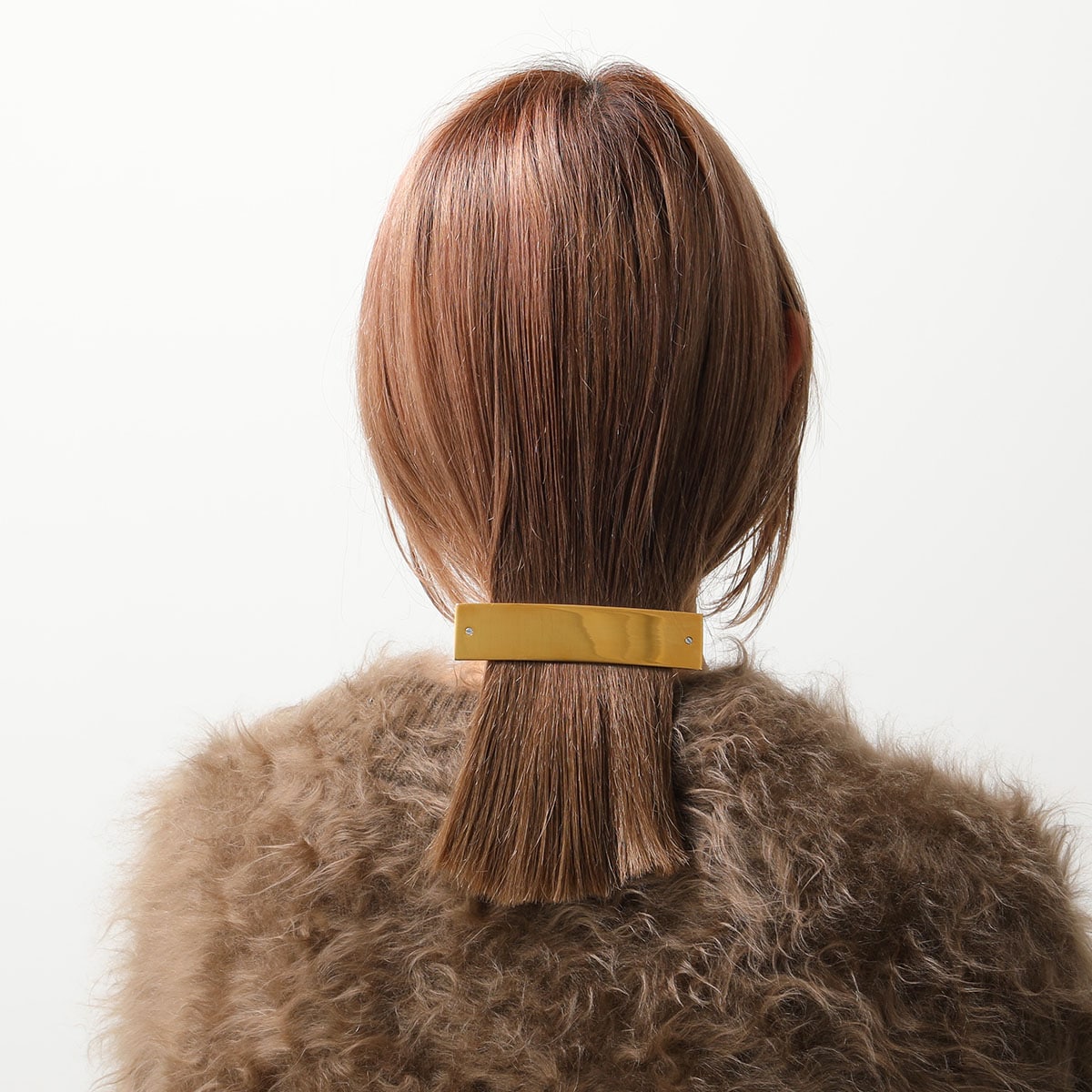 SYLVAIN LE HEN シルヴェインリヘン バレッタ Barrette 032 レディース スクエア ヘアアクセサリー ヘアクリップ 髪留め ゴールド
