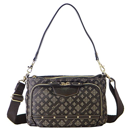 [クリスチャンオリビエ] CHRISTIAN OLIVIER お財布ポシェット ショルダーバッグ ポーチ 7801 チョコ(43)