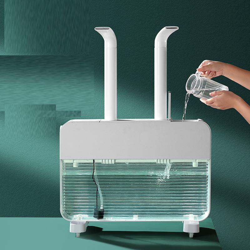 12L 加湿器 大容量 業務用 超音波式 消毒 上から注水 お手入れ簡単 加湿フィルター