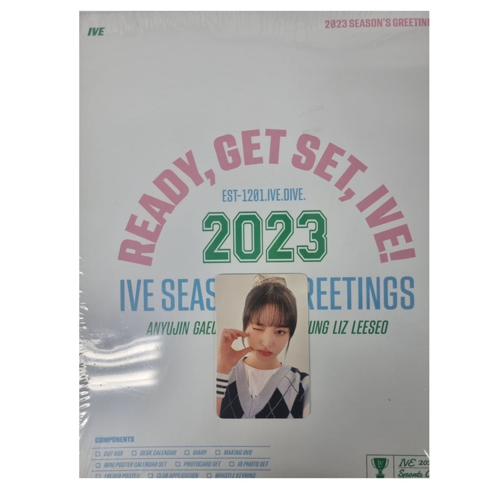 IVE 2023 SEASONS GREETINGS [READY, GET SET, IVE!] LIZ トレカ