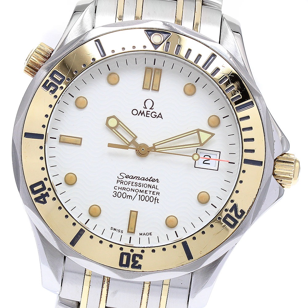 オメガ OMEGA 2332.20 シーマスター ダイバー300m デイト 自動巻き メンズ 保証書付き_902267【中古】