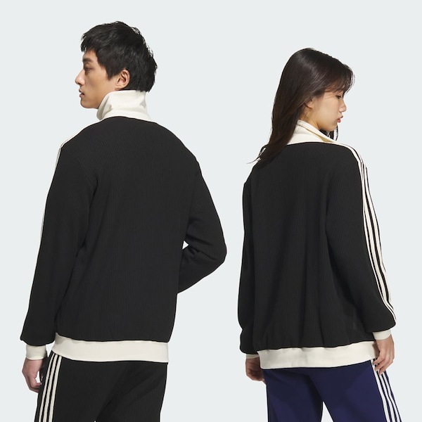 Qoo10 adidas ワッフル トラック ジャケット ミドル
