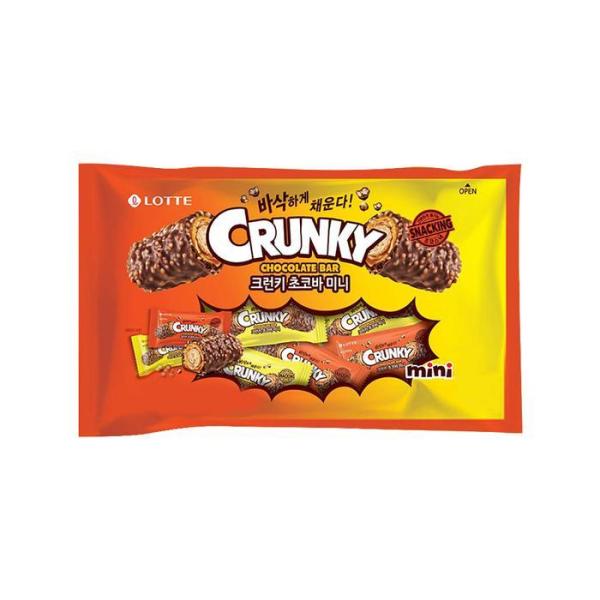 AJ0-ロッテ クランキー チョコバーミニ 285gx5