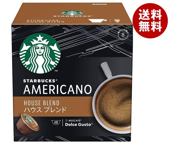 ネスレ日本 スターバックス ハウスブレンド ネスカフェ ドルチェ グスト 専用カプセル 12個(12杯分)＊3箱入＊(2ケース)
