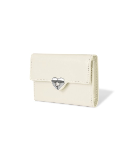 【FENNEC】 HEARTY FLAP WALLET - VANILLA 財布 正規品