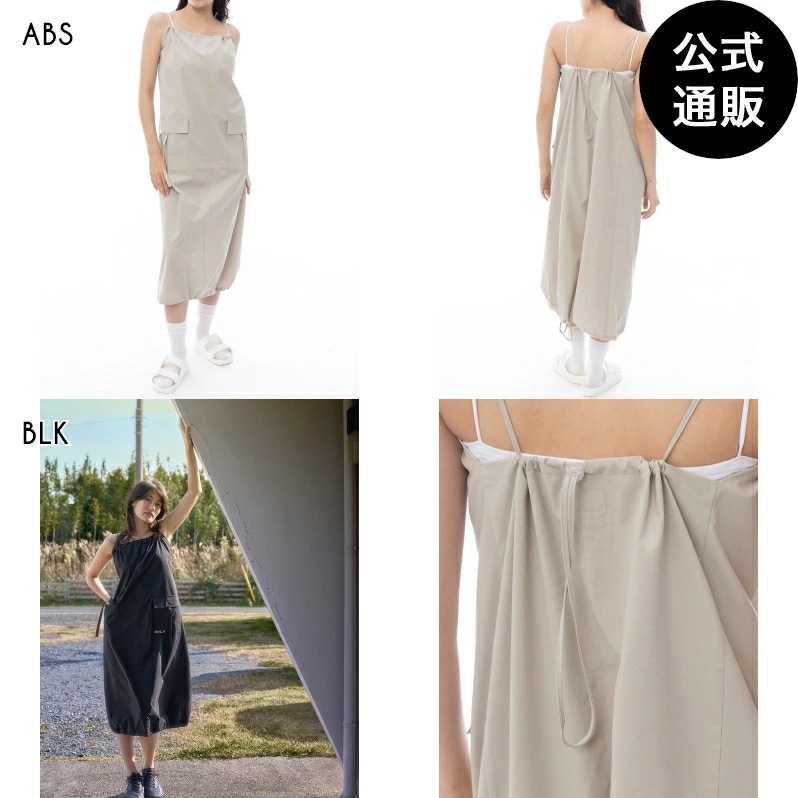 【OUTLET】レディース UTILITY SLIP DRESS ワンピース 【2025年春夏モデル】