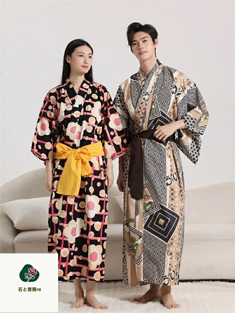 『目玉新商品』女性用 男性用 女性浴衣 ゆかた レディース 2点セット 夏祭り 花火大会 着付け簡単 おしゃれ 涼しい 夏向け