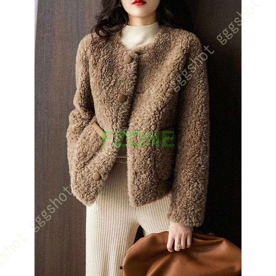 ボアブルゾン ボアジャケット レディース ボアフリース ショートコート ジャケット 可愛い もこもこ フワフワ フェイクファー アウター 冬服 防寒着 あったか