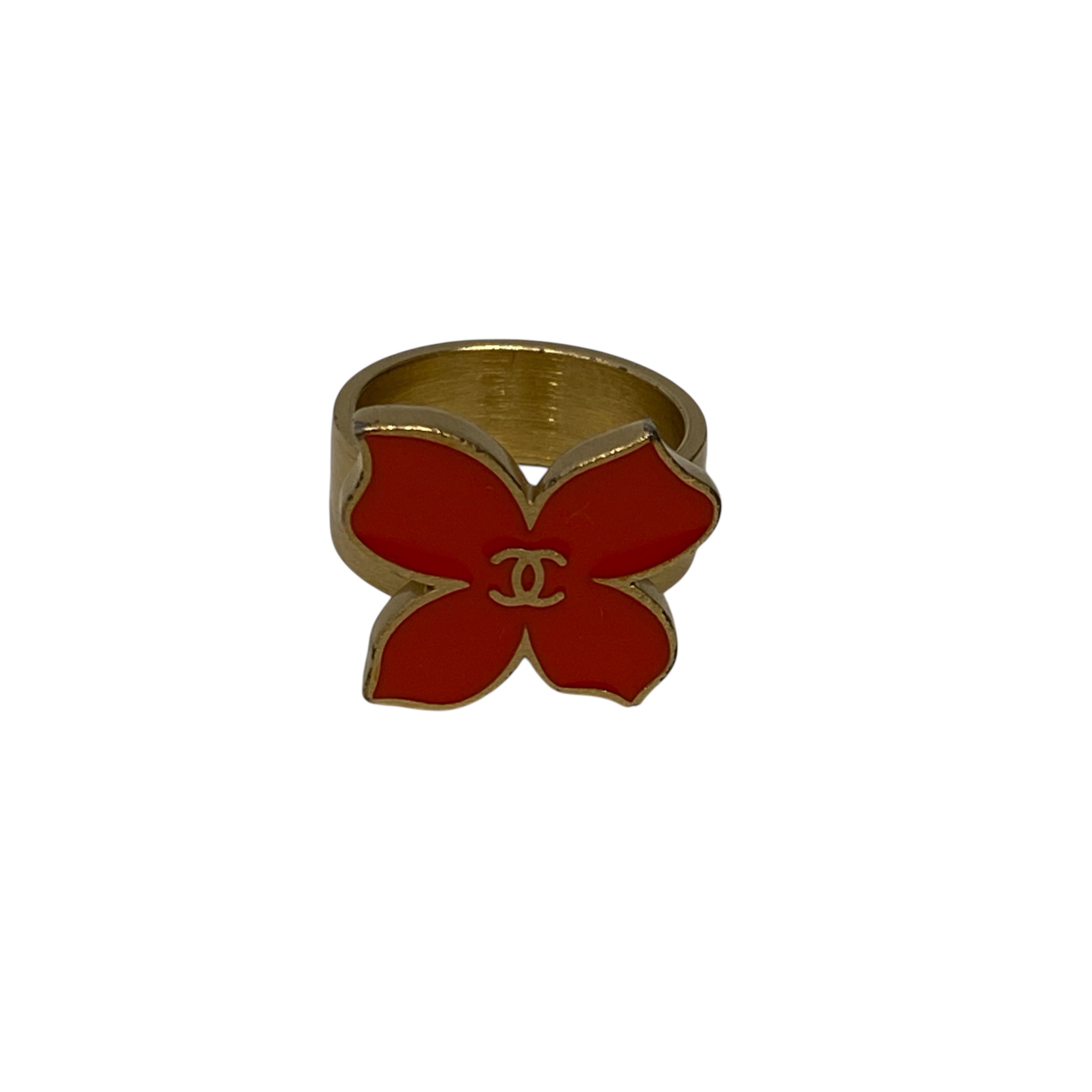 【中古】 バタフライ リング 指輪 サイズ13号 レディース ブランド アクセサリー ランクB ゴールド系 02S