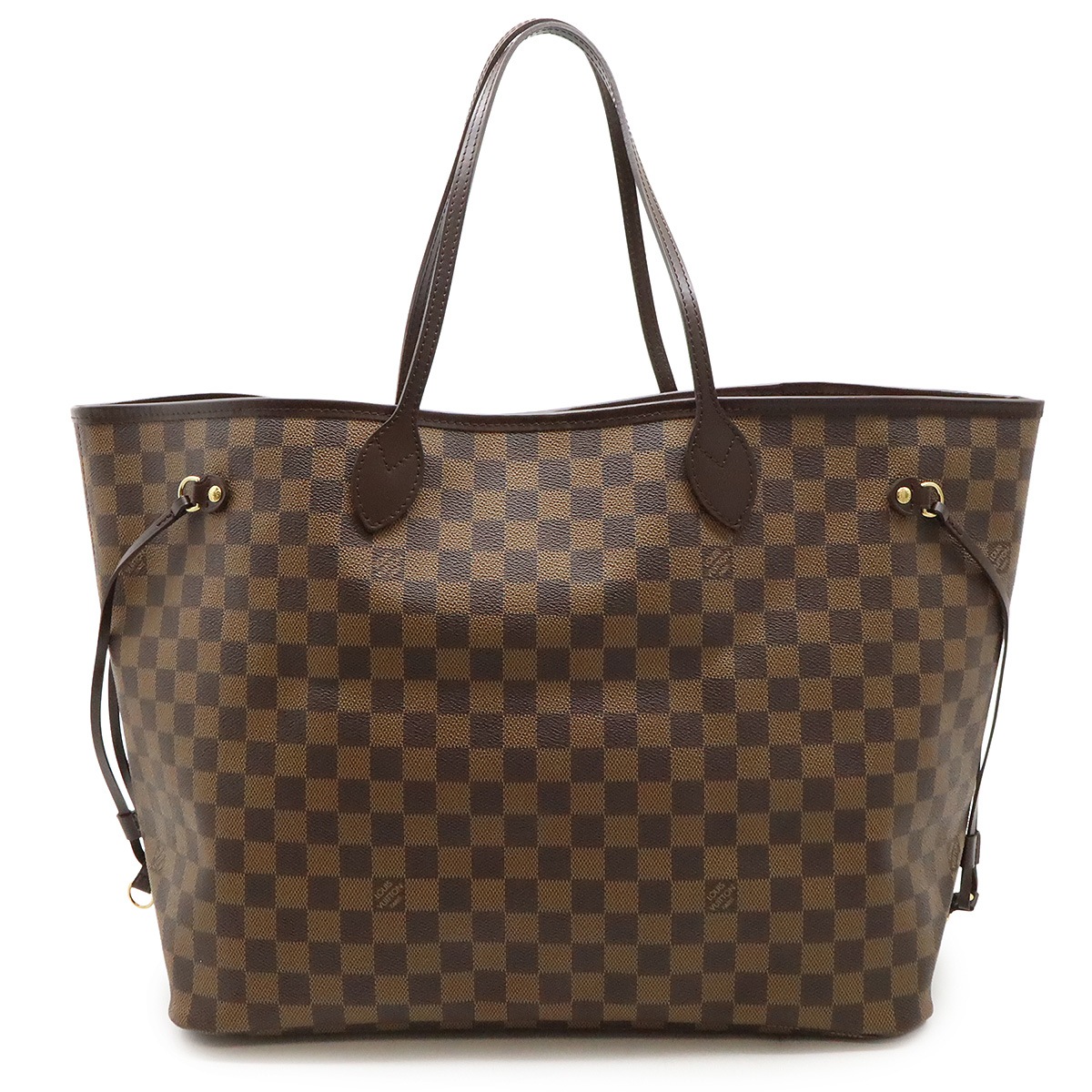 ダミエ ネヴァーフルGM トートバッグ ラージトート ショルダートート ショルダーバッグ ポーチ付き N5110