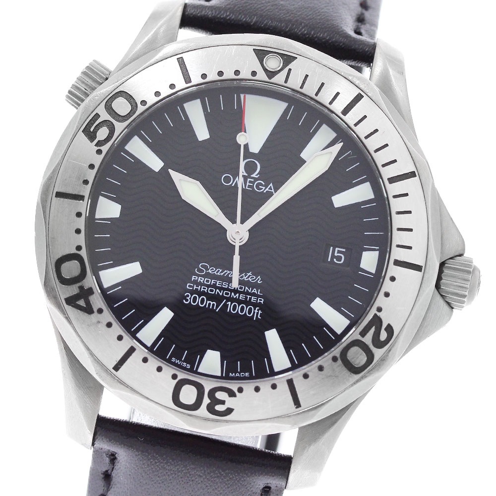 オメガ OMEGA 2231.50 シーマスター300 デイト 自動巻き メンズ 箱・保証書付き_955261【中古】