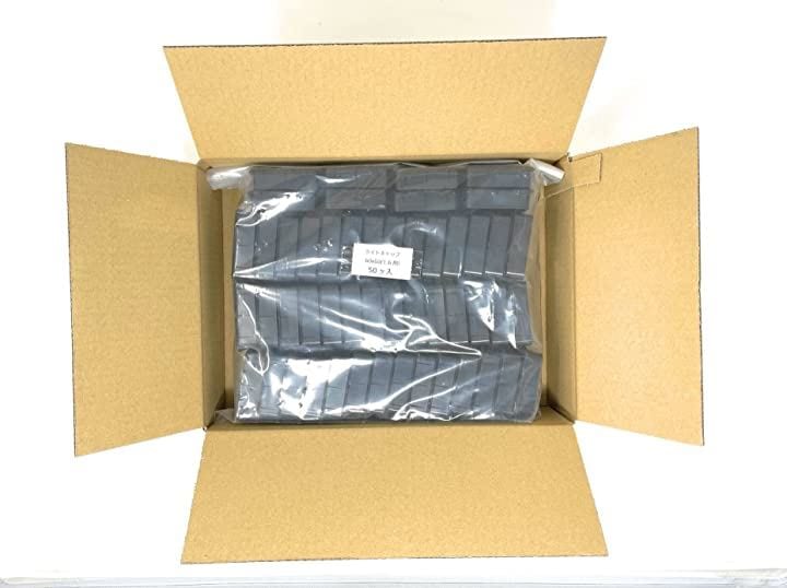 60mm x 角パイプ用エンドキャップ 1.6mm/2.3mm兼用 50個入 CPS60-50P