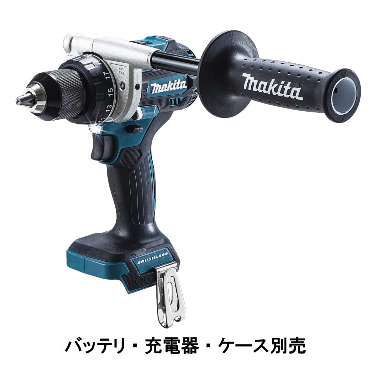 マキタ makita 充電式ドライバドリル 18V バッテリ・充電器・ケース別売 DF486DZ 青 充電式 ドライバドリル