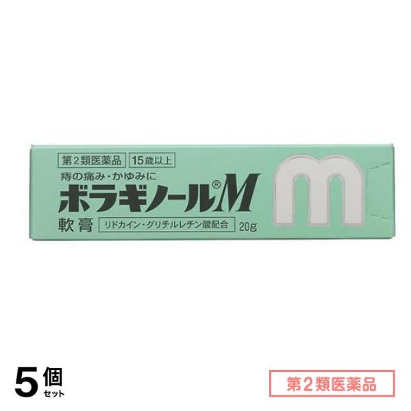 オンラインショップ 第２類医薬品 ボラギノールM軟膏 20g 5個セット 皮膚用治療薬 - flaviogimenis.com.br