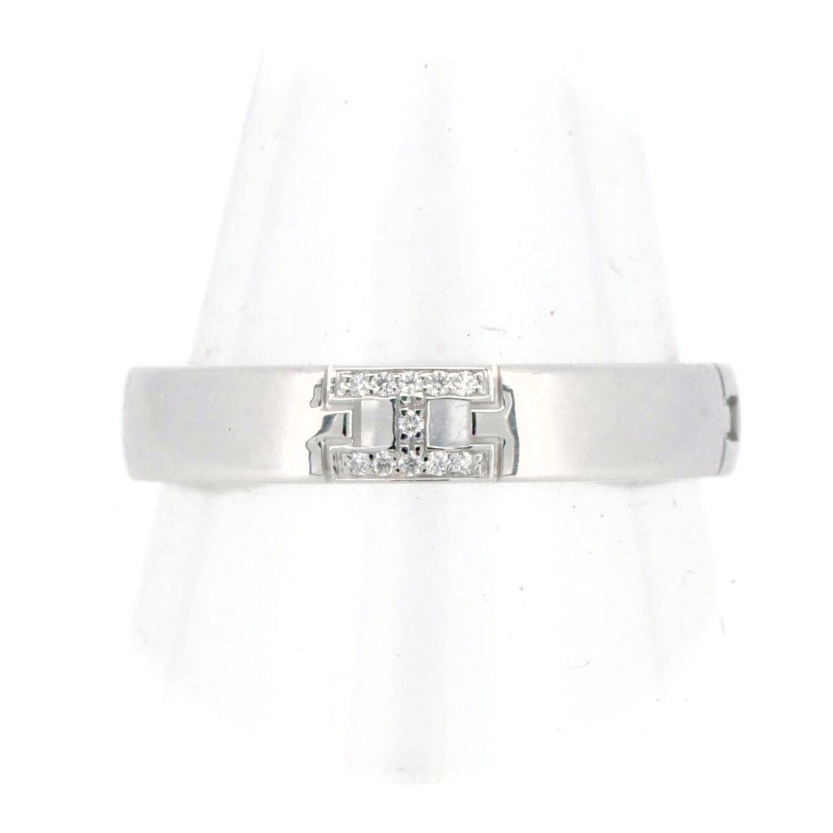 エヴァーヘラクレス ダイヤモンド リング 指輪 11号 K18WG(18金 ホワイトゴールド) 質屋出品