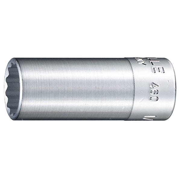STAHLWILLE（スタビレー） 460A-1／2 （3／8SQ）セミディープソケット （02620032） 6,721円