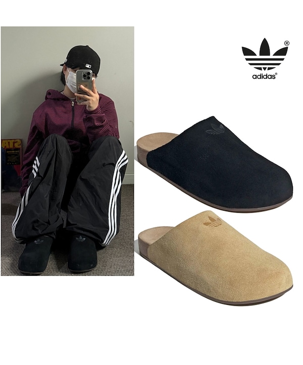 Qoo10 adidas ADIMULE SLIDES 身長アップ