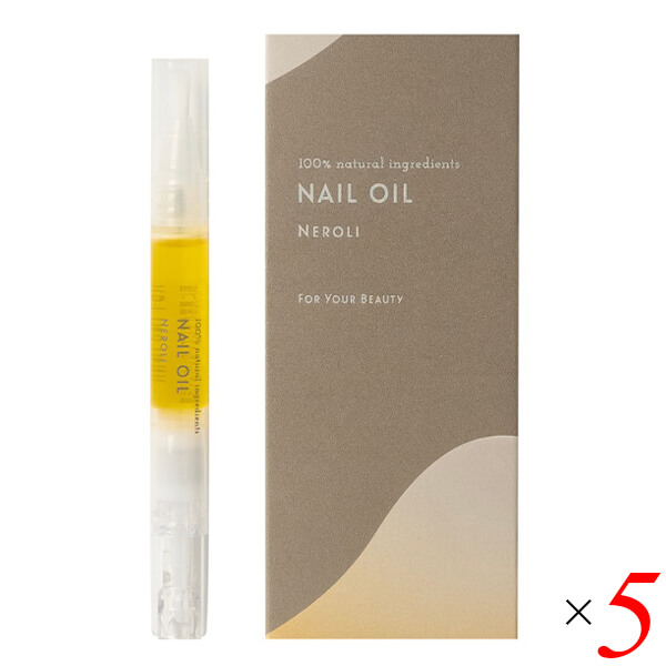 生活の木 アロマティックボディーケア ネイルオイル ネロリ 2ml 5本セット