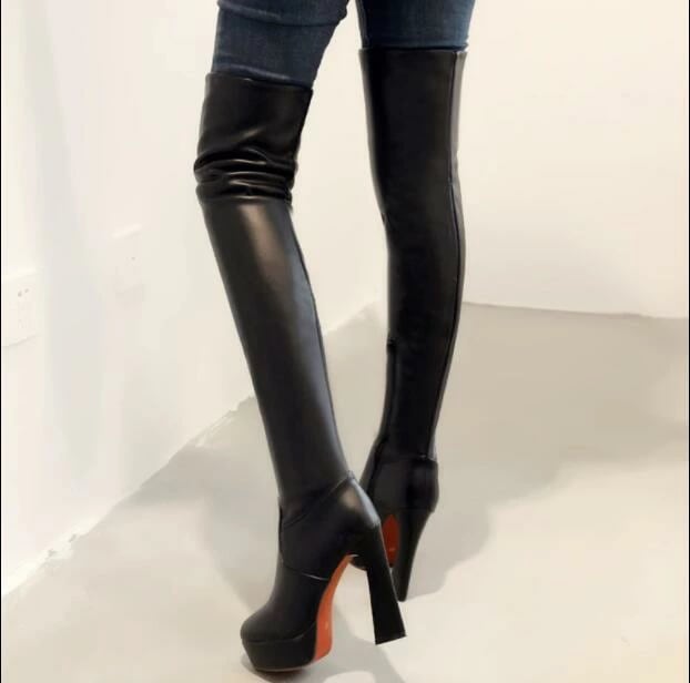 ニーハイブーツ レディース 秋冬 靴 ブーツ ロングブーツ 美脚 疲れにくい 可愛い シューズ ニーハイブーツ ハイヒール ピンヒール ストレッチ素材 シューズ 靴 おしゃれ 靴下ブーツ　大きいサ