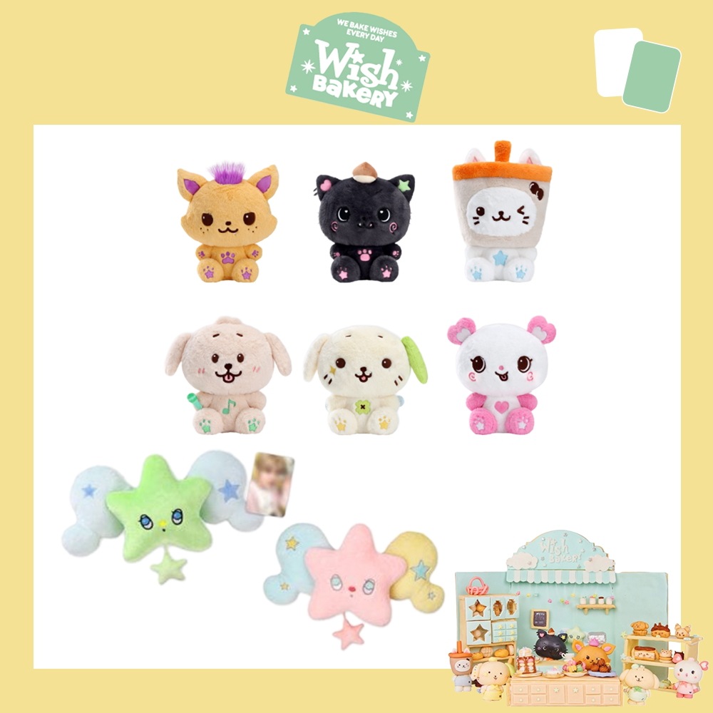 [公式] [現地購入] NCT WISH wish Bakery pop up MD 1 (30CM WISH DOLL / WICHU CUSION Ver. / POPPOP Ver.)