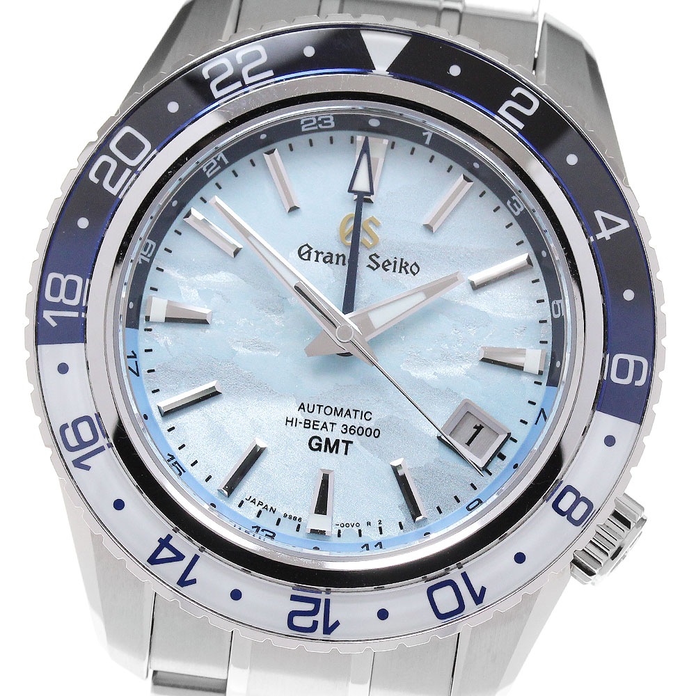セイコー SEIKO SBGJ275/9S86-00W0 グランドセイコー キャリバー9S 25周年記念限定雲海 GMT 自動巻き メンズ 良品 箱・保証書付き_835413【中古】