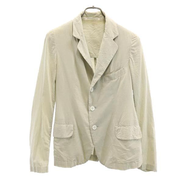 ワイズ 日本製 シルクウールブレンド 長袖 テーラードジャケット 2 ベージュ系 Ys メンズ