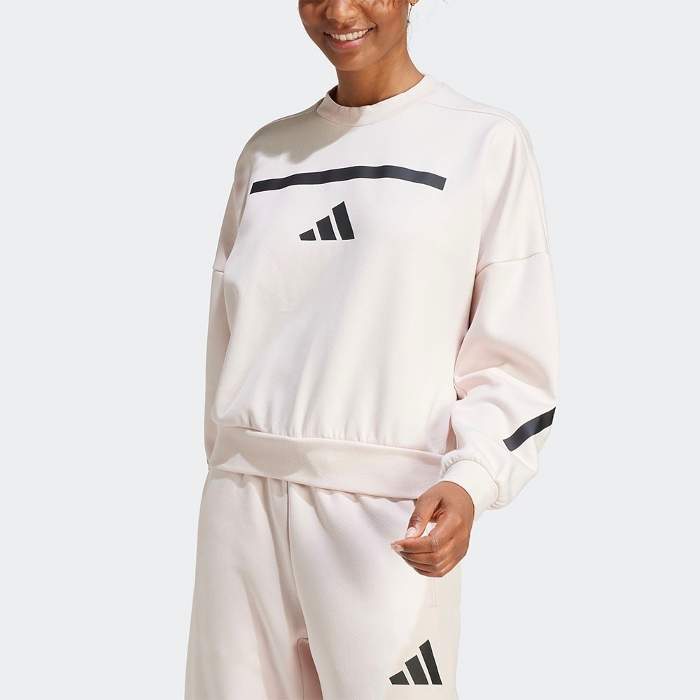 アディダス Z.N.E. スウェットシャツ W-ピンク/JF4783