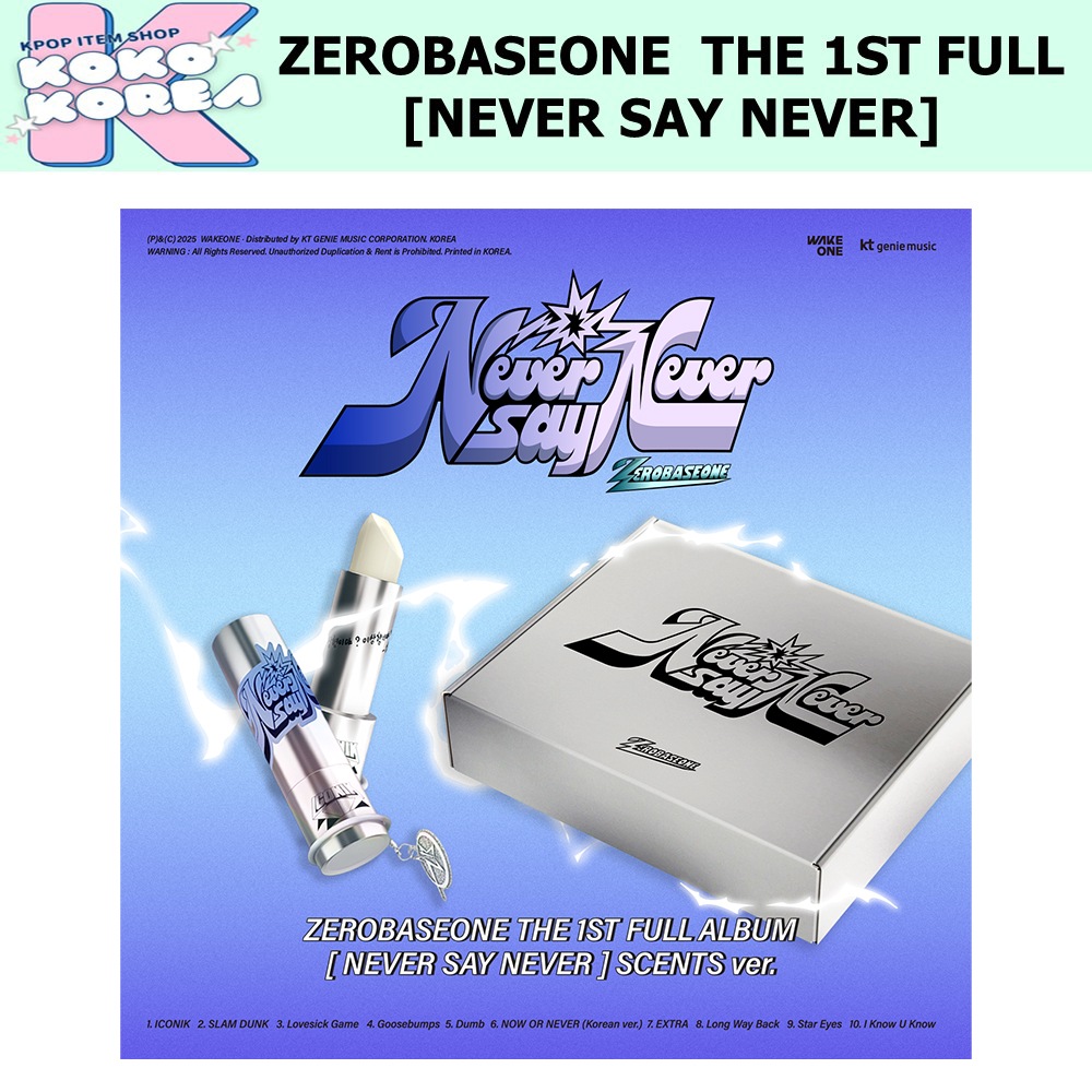 SCENTS ver ZEROBASEONE THE 1ST FULL ALBUM [NEVER SAY NEVER]