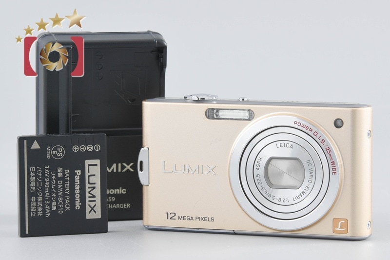 LUMIX DMC-FX60 ゴールド コンパクトデジタルカメラ