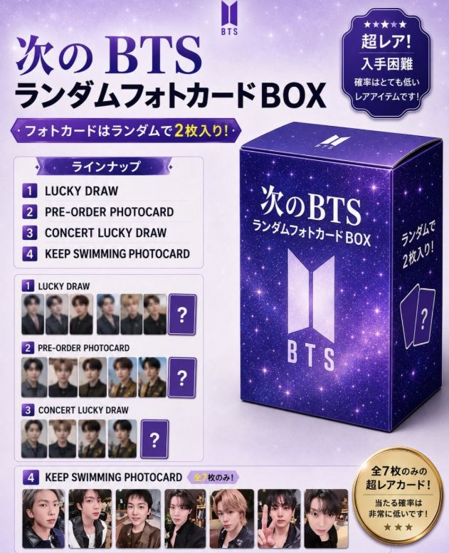 Qoo10] HYBE [公式] BTS ARIRANG ランダ