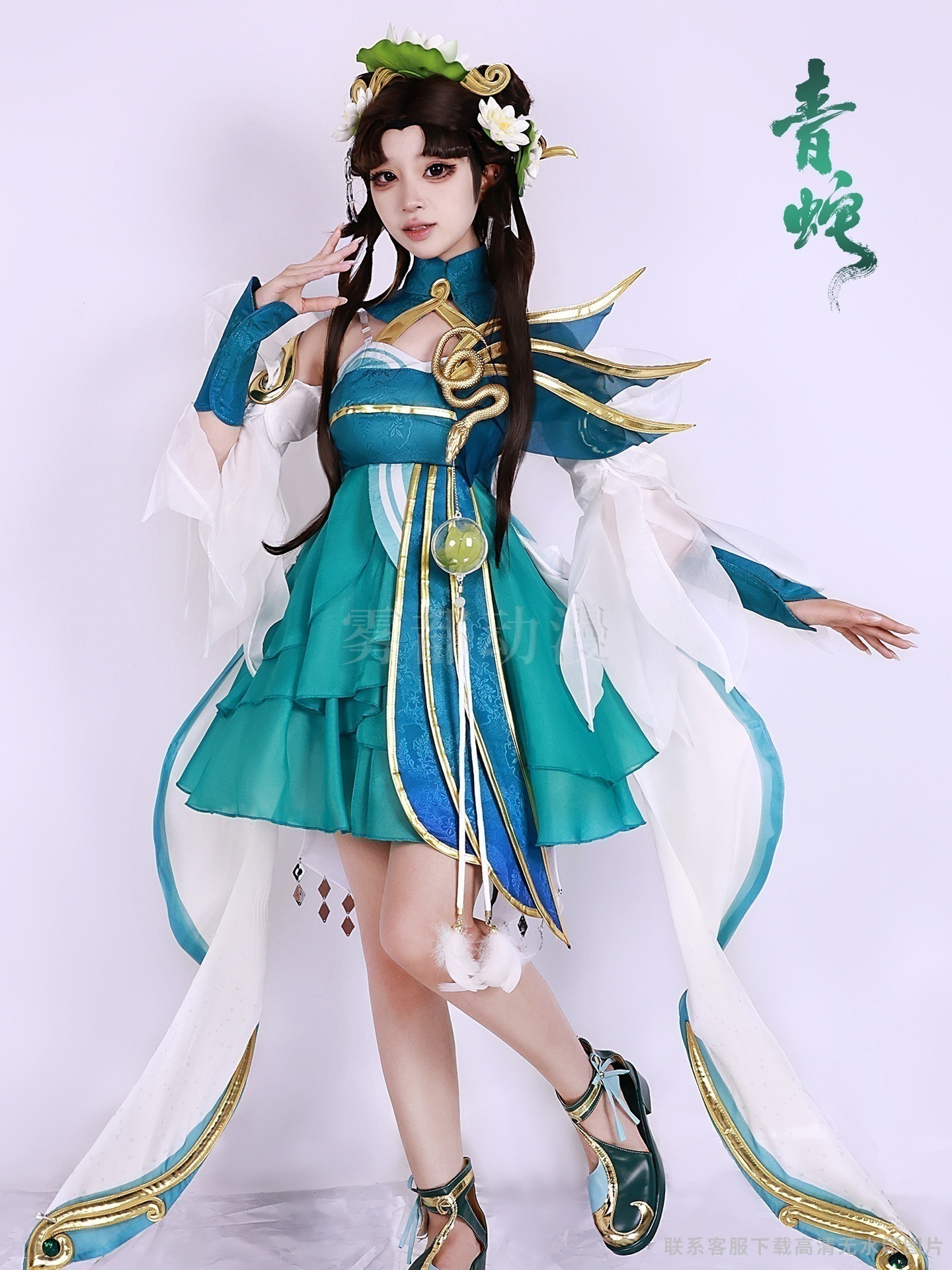 王者栄光cos服小喬青蛇コスプレ二次元アニメ衣装古風少女大セット 7,374円