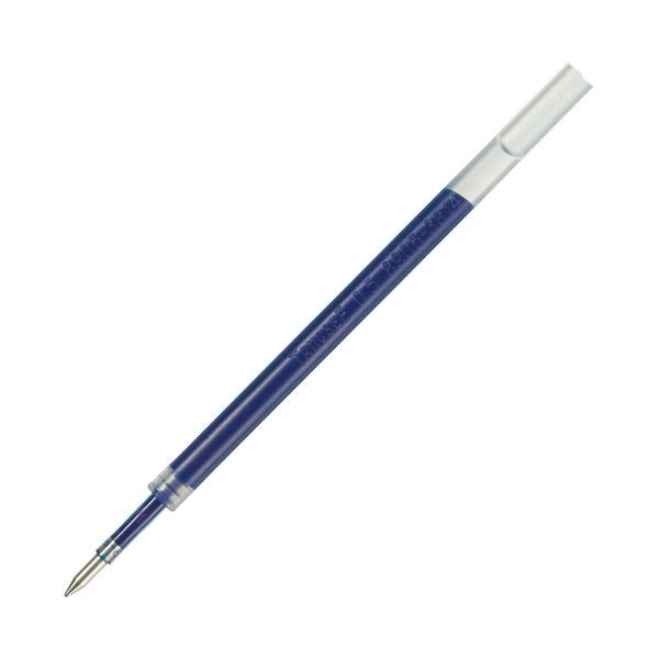 （まとめ）TANOSEE ノック式ゲルインクボールペン替芯 0.5mm 青 1パック（5本）20セット