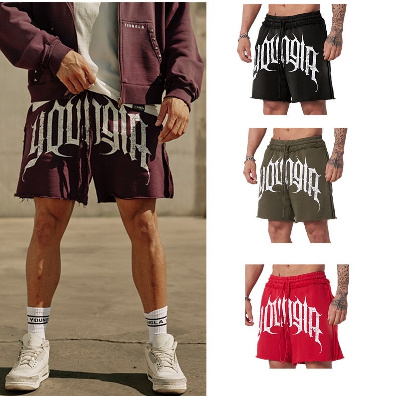 【超お得1つ買うと10個もらえる】メガ割スポーツ ハーフパンツ 新しいアメリカのフィットネスショーツランニングショーツトレーニングスポーツ夏のレジャーショーツ