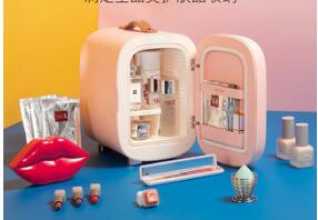 コスメ専用冷蔵庫　　５Ｌ１００－２４０Ｖ智能恒温１０度度　mini