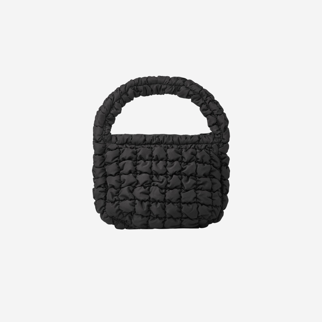 【COS】 QUILTED MINI BAG : BLACK