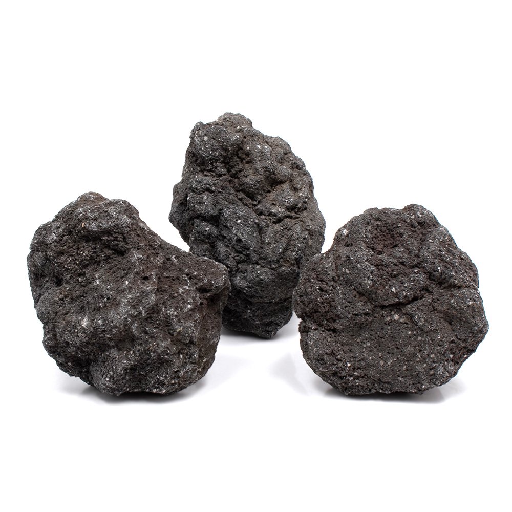 形状お任せ　剛溶岩石　Ｌサイズ（約１８ー２３ｃｍ）　３個　アクアリウム　レイアウト素材　溶岩石　ＣＲＣ21―20―99―10―00