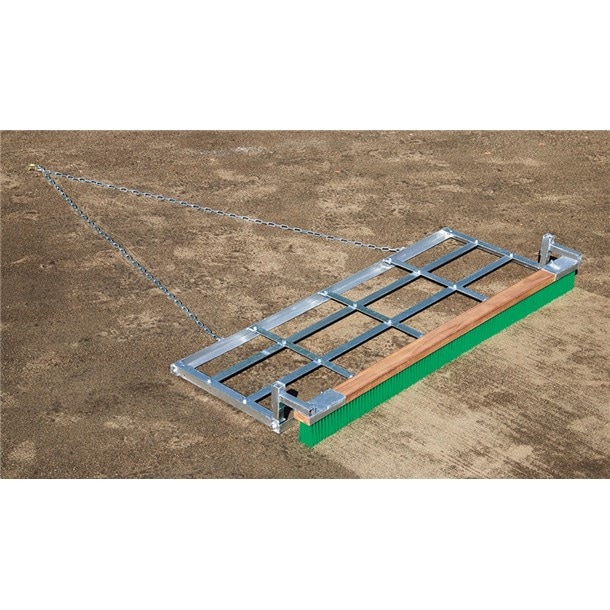 代引き・個人宅配送不可 グランドナラシ180ブラシツキ(PVC) 学校機器 (g1779)