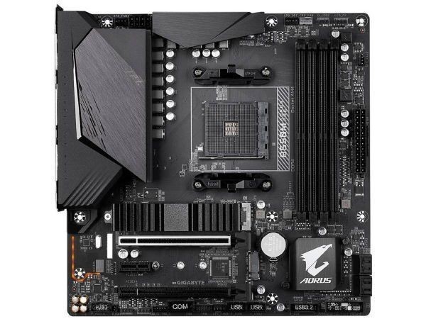 GIGABYTE B550M AORUS PRO AM4 AMD B550 Micro-ATX Motherboard with Dual M.2 SATA 6Gb/s USB 3.2 Gen 2 P