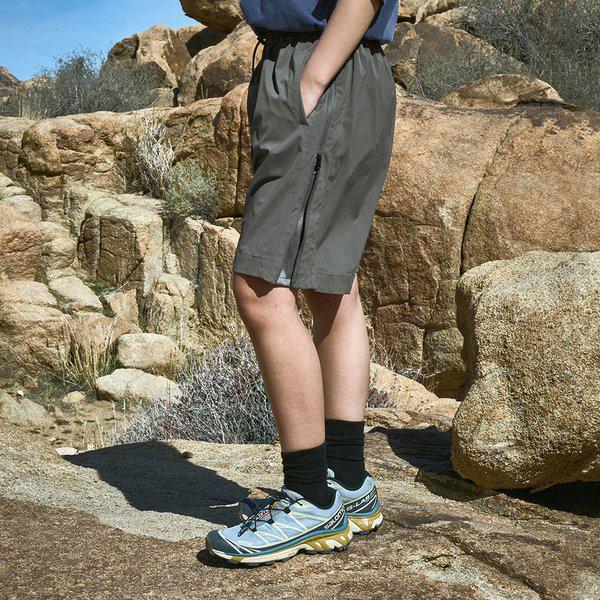 サイドジッパーウーブンハーフパンツ FSP115 / 4color W