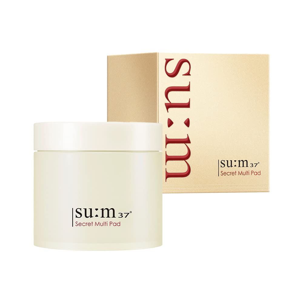 【su:m37/スム37】シークレット マルチパッド 70枚 韓国コスメ 韓国スキンケア マルチパッド トナーパッド 保湿 乾燥肌 敏感肌 低刺激 スキンケア 水分ケア しっとり感 長時間密着 水