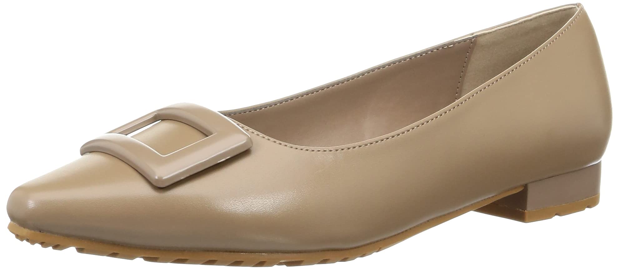 [オリエンタルトラフィック] レインパンプス レインアイテム シンプル ポインテッドトゥ モチーフ かわいい 大きいサイズ 小さいサイズ レディース ベージュ 23.0 cm