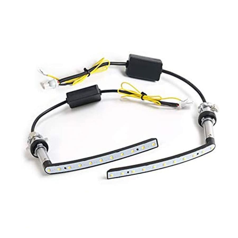 LED ポジションランプ シーケンシャル ウインカー機能付き 流れるウインカー アンバー ホワイト 適合 トヨタ ヴェルファイア 20系