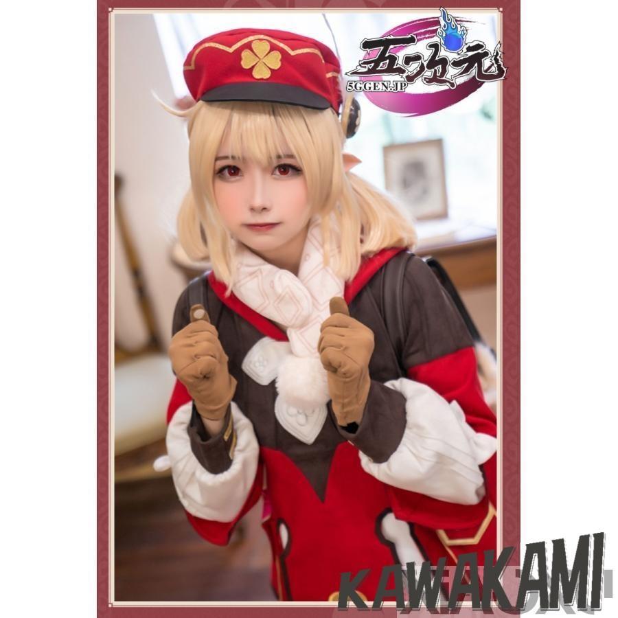 江南猫次　原神　コスプレ　クレー　衣装　ウィッグ　靴　追加可