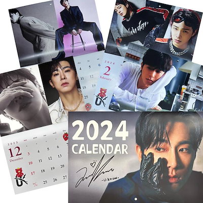 ユノ ユンホ TVXQ 東方神起 2024 壁掛け カレンダー 韓...のサムネイル
