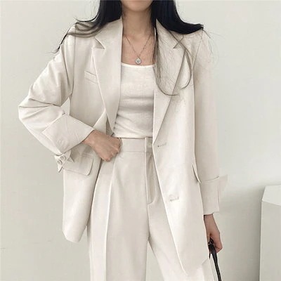 スーツ 2点セット レトロ スリム ファッション 春秋 レディーススーツ スーツ デザインセンス今日は30パーセント