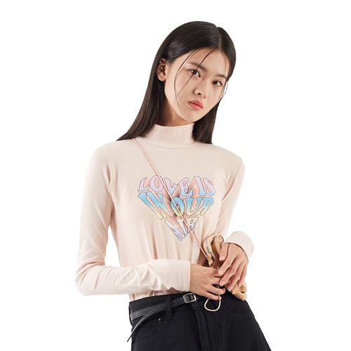 グラデーションハートバンポラティシャツインフィン 5,430円