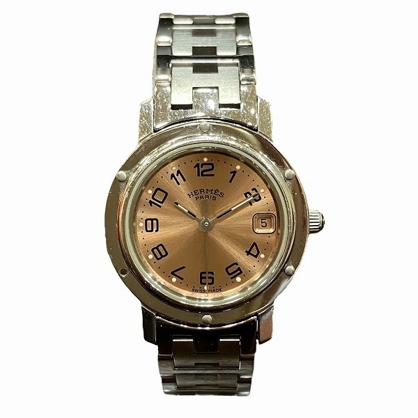 エルメス クリッパー CL4.210 クォーツ レディース 時計 腕時計 【中古】